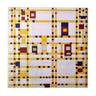 Carreau En Céramique Mondrian - Broadway Boogie Woogie