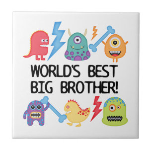 Carreau En Céramique Monstres World Meilleur Big Brother