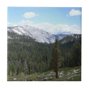 Carreau En Céramique Montagnes de la Sierra Nevada II depuis Yosemite