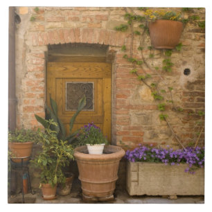 Carreau En Céramique Montefollonico, Val d'Orcia, province de Sienne, 2