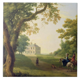 Carreau En Céramique Montez Kennedy, comté Wicklow, Irlande, 1785