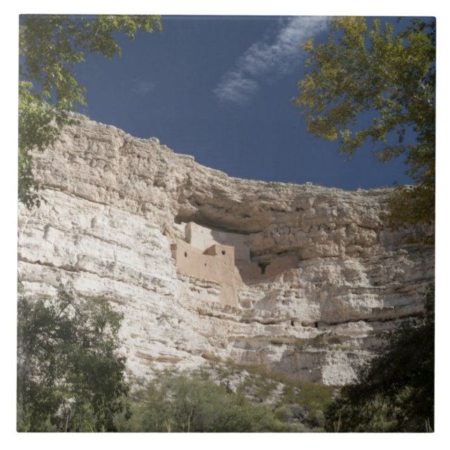 Carreau En Céramique Montezuma Castle National Monument, Arizona 2 (Devant)
