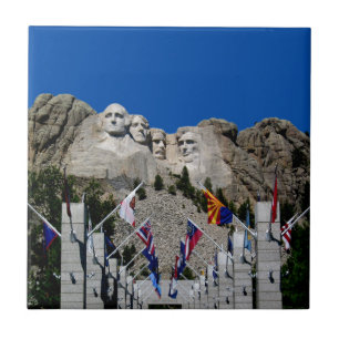 Carreau En Céramique Monument national du Mont Rushmore Dakota du Sud