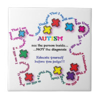Morceau de puzzle d'autisme