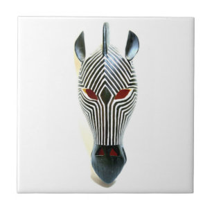 Carreau En Céramique mosaïque de masque zébrée