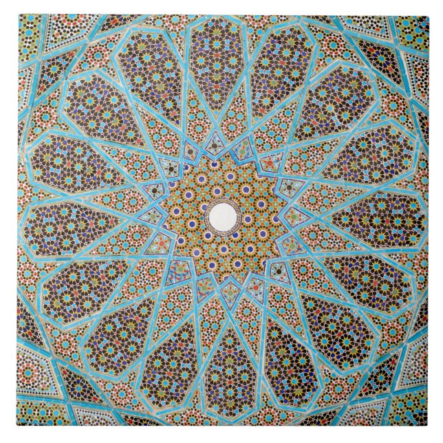 Carreau En Céramique Mosaïques islamiques Tuile photo en céramique (Devant)