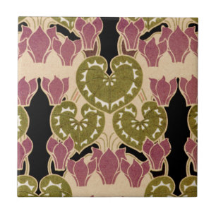 Carreau En Céramique Motif Art Nouveau #4