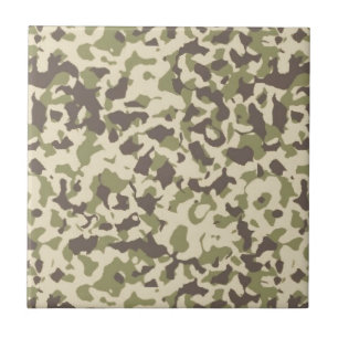 Carreau En Céramique Motif Camo