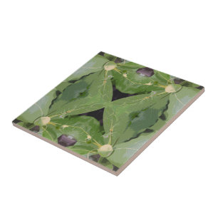 Carreau En Céramique Motif d'arbre aux amandes