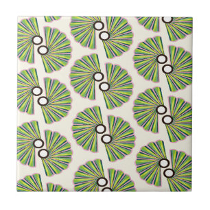 Carreau En Céramique Motif d'art déco