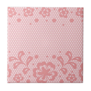 Carreau En Céramique Motif de dentelle, cru 3 de fleur