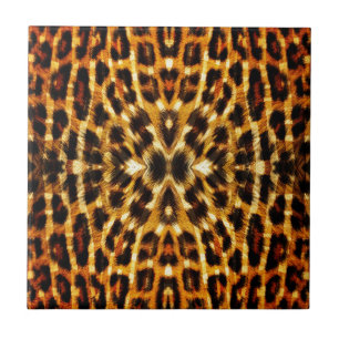Carreau En Céramique Motif de fourrure Leopard