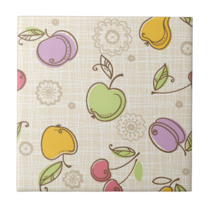 Carreau En Céramique Motif de fruits