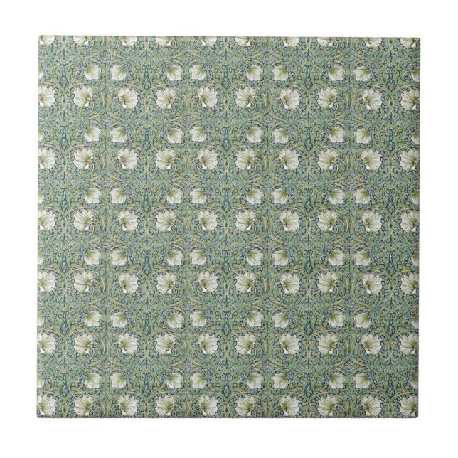 Carreau En Céramique Motif de mouron de William Morris (Devant)