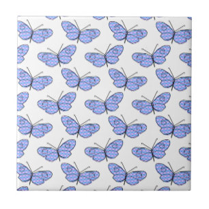 Carreau En Céramique Motif de papillon cosmique