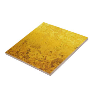 Carreau En Céramique Motif d'OR/feuille d'or PURS