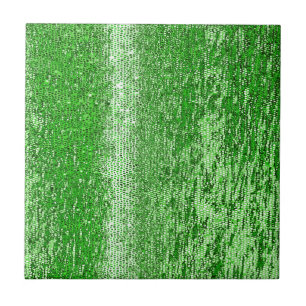 Carreau En Céramique Motif en mosaïque verte