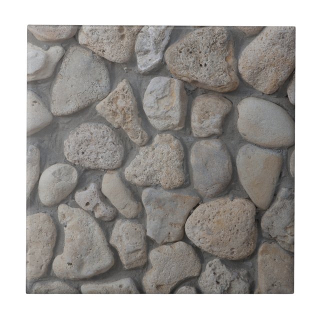 Carreau En Céramique Motif en pierre (Devant)