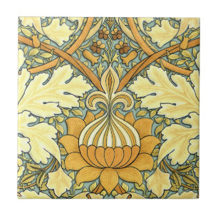 Carreau En Céramique Motif floral riche de William Morris