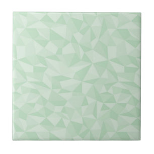 Carreau En Céramique Motif géométrique de mosaïque verte en bon éta