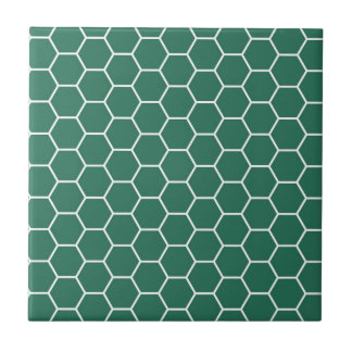 Carreau En Céramique Motif géométrique d'hexagone de nid d'abeilles de