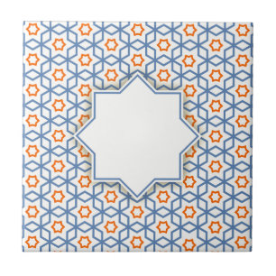 Carreau En Céramique motif géométrique islamique
