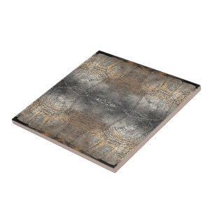 Carreau En Céramique Motif Gopher Tortoise Shell