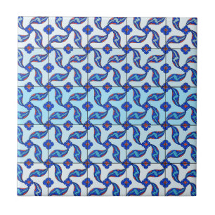 Carreau En Céramique Motif micro de tuile turque