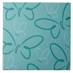 Carreau En Céramique Motif papillon