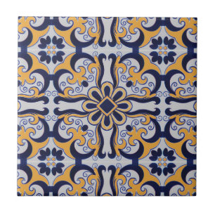 Carreau En Céramique Motif portugais de tuile