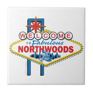 Carreau En Céramique Motoneige/Bienvenue dans le fabuleux Northwoods