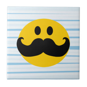 Carreau En Céramique Moustache