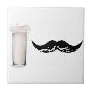 Carreau En Céramique Moustache de lait