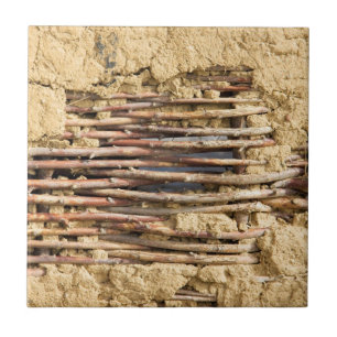 Carreau En Céramique Mud and wattle wall