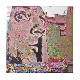 Carreau En Céramique Musée de Pomipidou de graffiti de Paris