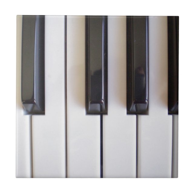 Carreau En Céramique Musique piano (Devant)
