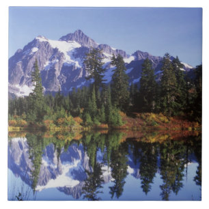 Carreau En Céramique N.A., États-Unis, Washington, Mt. Baker & Snoqualm