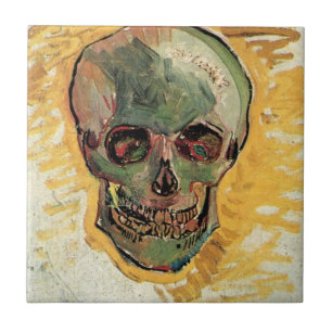 Carreau En Céramique Nature morte Crâne par Vincent van Gogh