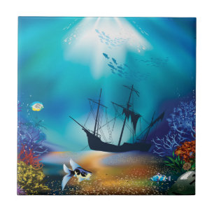 Carreau En Céramique Naufrage