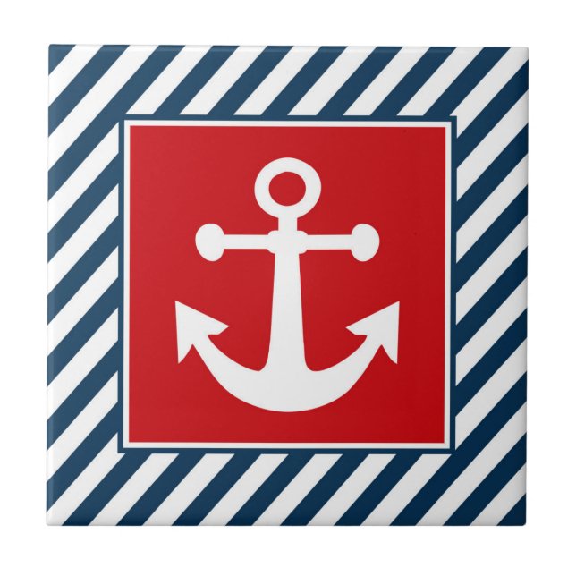 Carreau En Céramique Nautical themed design (Devant)