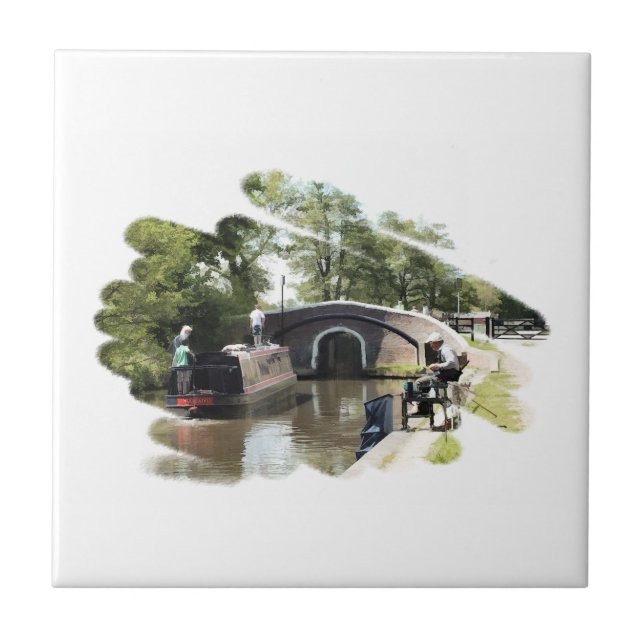 CARREAU EN CÉRAMIQUE NAVIRES (Devant)