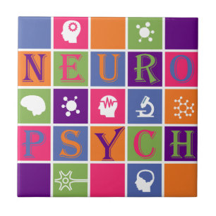 Carreau En Céramique Neuropsychologie - cadeaux pour des