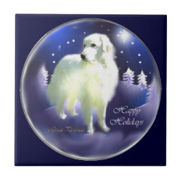 Carreau En Céramique Noël des Grands Pyrénées