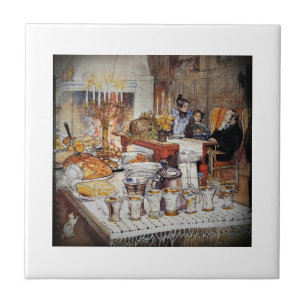 Carreau En Céramique Noël Eve Julaftonen