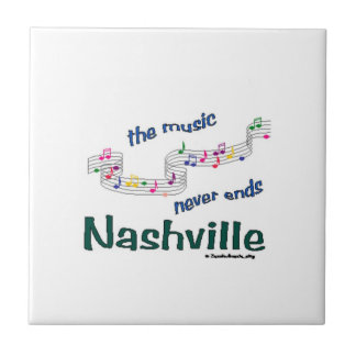 Carreau En Céramique Notes musicales de Nashville