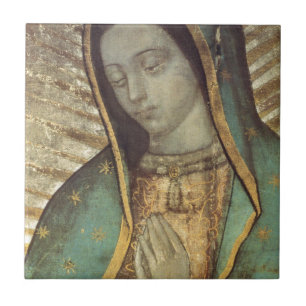 CARREAU EN CÉRAMIQUE NOTRE DAME DE GUADALUPE