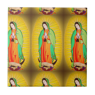Carreau En Céramique Notre Dame de la Guadalupe