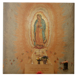 Carreau En Céramique Notre Madame de Guadalupe