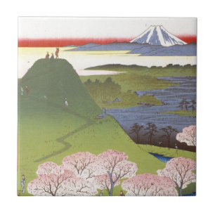 Carreau En Céramique "Nouveau Fuji" Hiroshige