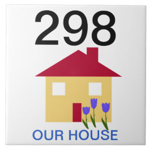 Carreau En Céramique numéro de maison